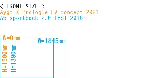 #Aygo X Prologue EV concept 2021 + A5 sportback 2.0 TFSI 2016-